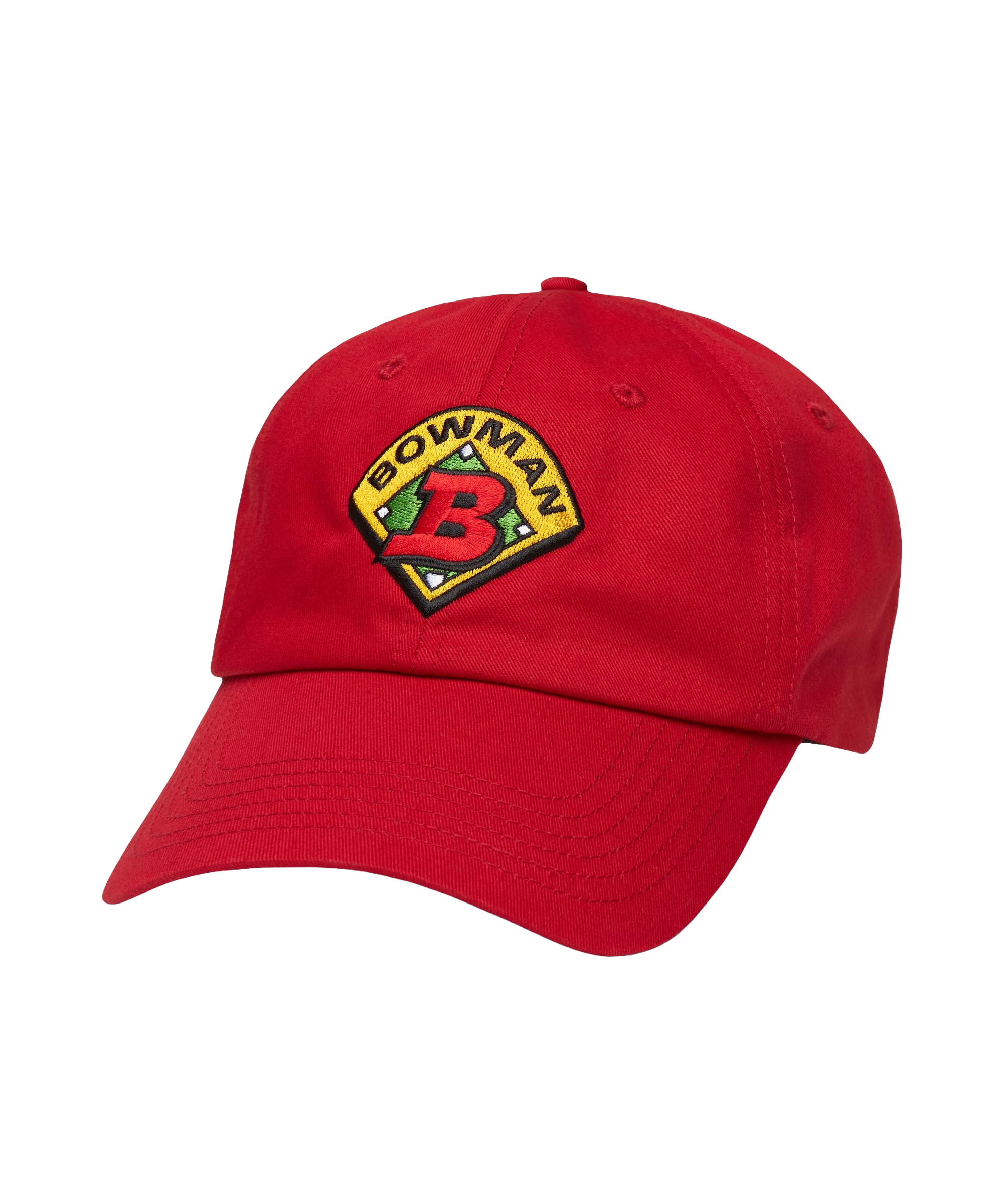 Bowman Baseball Red Baseball Hat