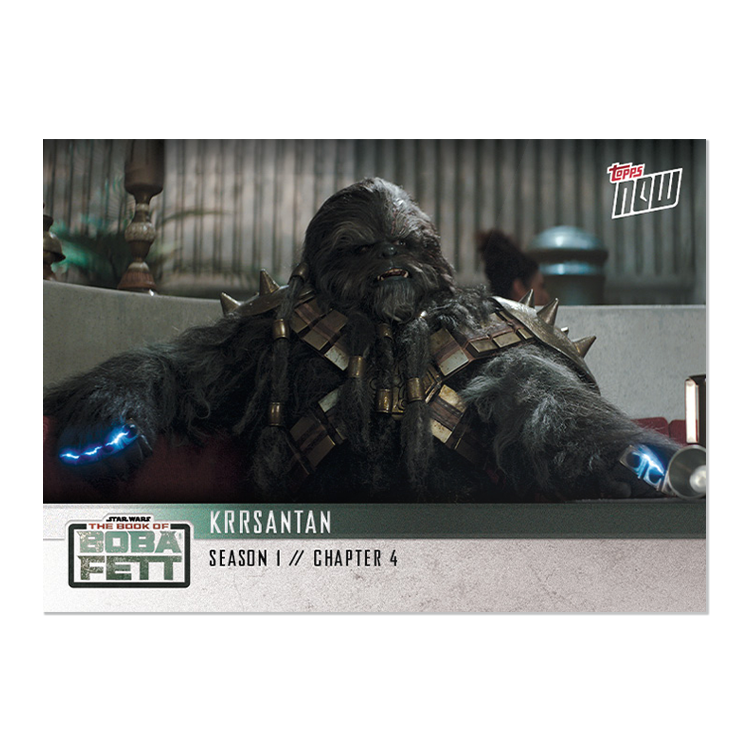 2022 Star Wars TOPPS NOW - 5-Card Pack - Book of Boba Fett Chapter 4 - PR: 1453 - Image 8