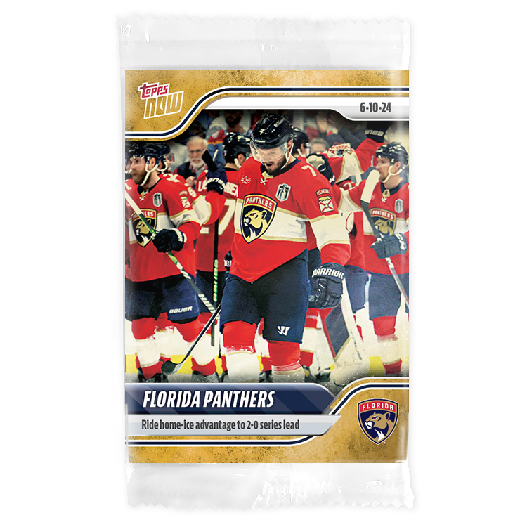 Florida Panthers - 2023-24 NHL TOPPS NOW - Sticker #220 Pack - PR: 83 - Image 3