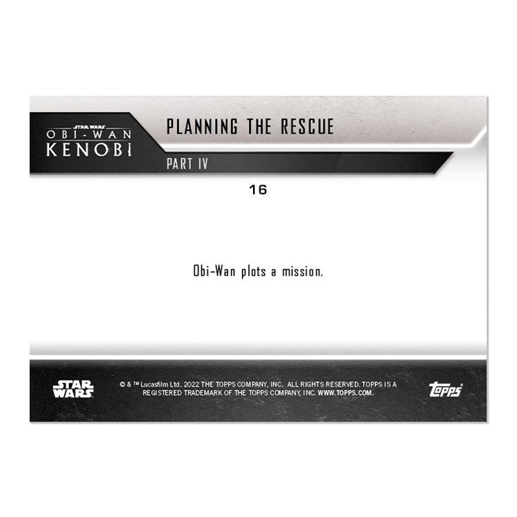 2022 Topps Now Star Wars: Obi-Wan Kenobi 5-Card Pack (Part IV) - PR: 1019 - Image 3