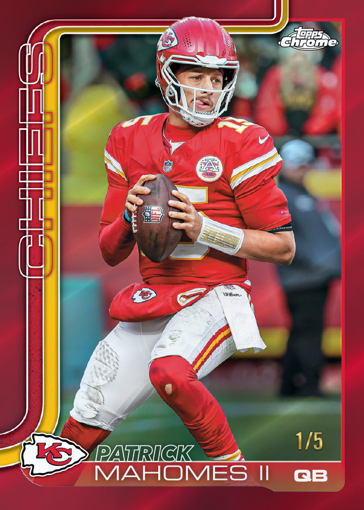 2025 Topps Chrome Football - Mega Box - Image 9