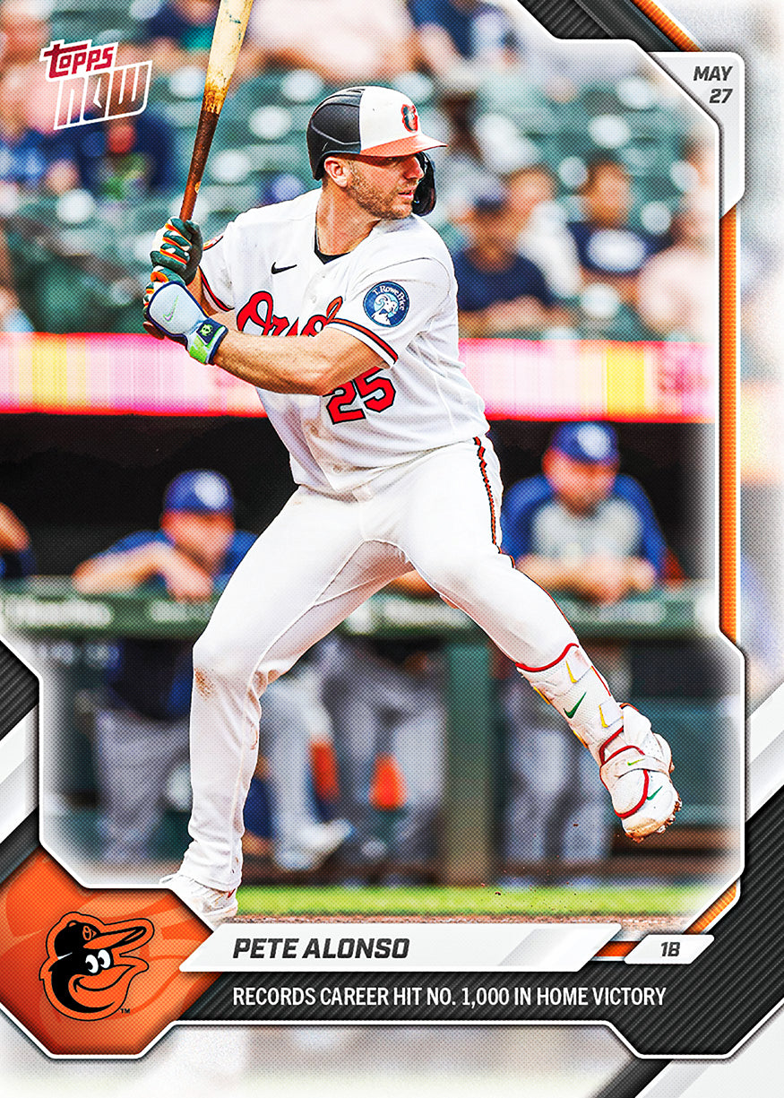 Pete Alonso - 2026 MLB Topps NOW - Card 253 - PR: 862