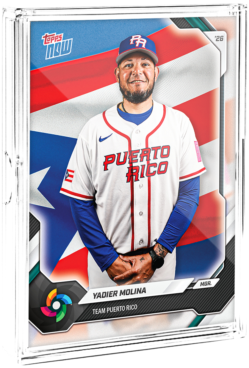 2026 Topps NOW Baseball – Team Puerto Rico – World Baseball Classic Team Sets - PR: 1277