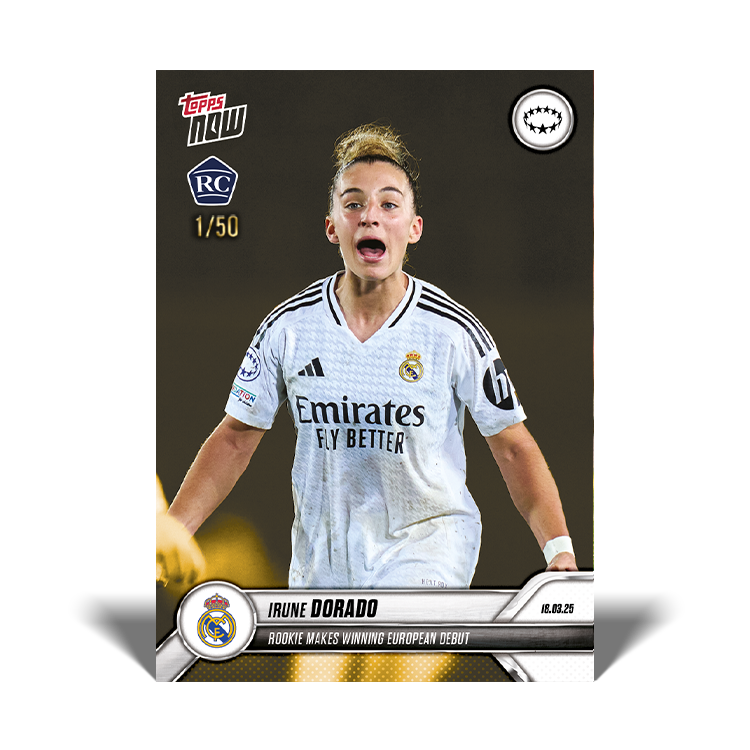 Irune Dorado - 2024-25 UWCL Topps NOW Card 19 - PR: 426 - Image 7