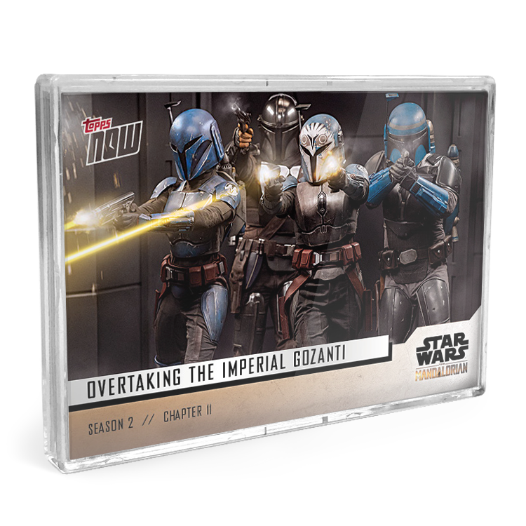 2020 Star Wars: The Mandalorian TOPPS NOW 5-Card Pack - S2 : Chapter 11 - Print Run: 1459
