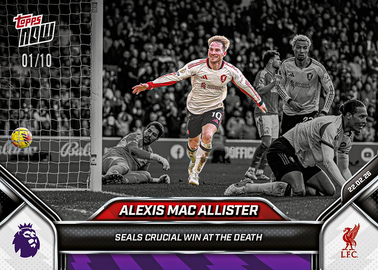 Alexis Mac Allister - 2025-26 Premier League Topps NOW - Card 143 - PR: 685 - Image 4