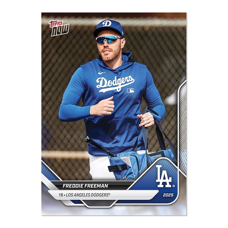 2025 Los Angeles Dodgers MLB Topps NOW Road To Opening Day 11-Card Team Set - PR: 4029 - Image 4