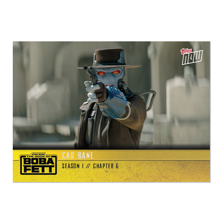 2022 Star Wars TOPPS NOW - 5-Card Pack - Book of Boba Fett Chapter 6 - PR: 2005 - Image 8