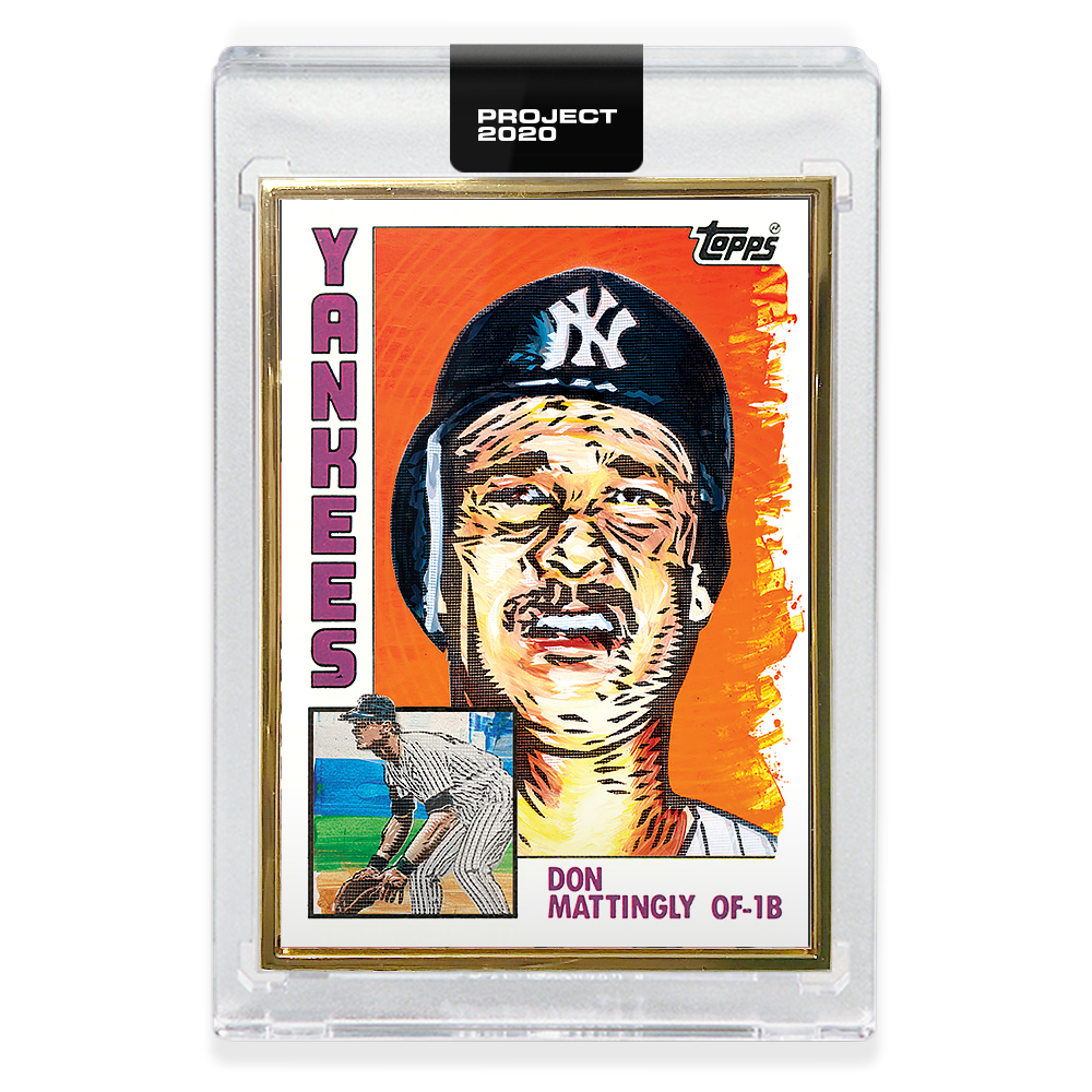 Topps PROJECT 2020 Card 33 - 1984 Don Mattingly by Blake Jamieson - Print Run: 2409 - Image 2