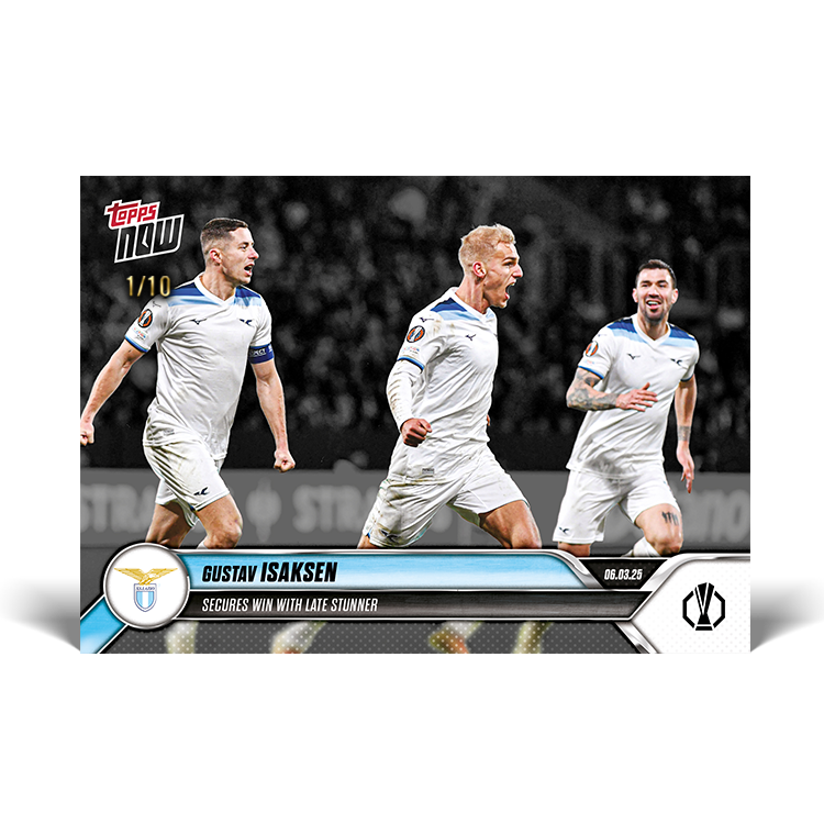Gustav Isaksen - 2024-25 UEL Topps NOW Card 20 - PR: 93 - Image 5
