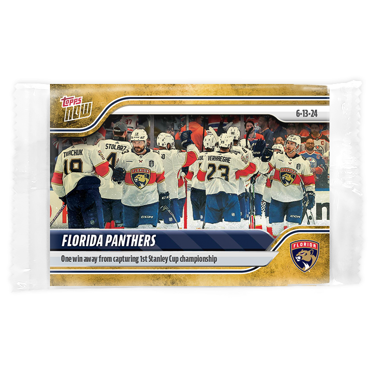 Florida Panthers - 2023-24 NHL TOPPS NOW - Sticker #222 Pack - PR: 83 - Image 3