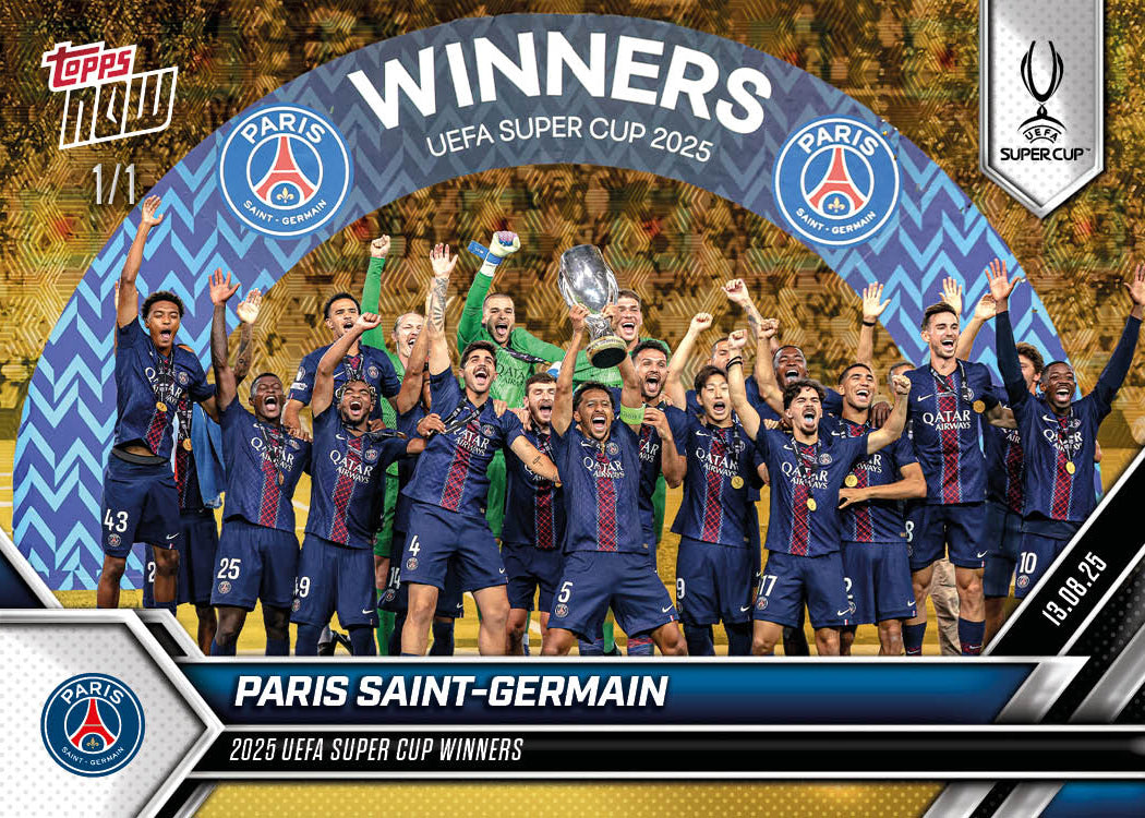 Paris Saint-Germain - 2025-26 UCL Topps NOW Card 1 - PR: 773 - Image 2