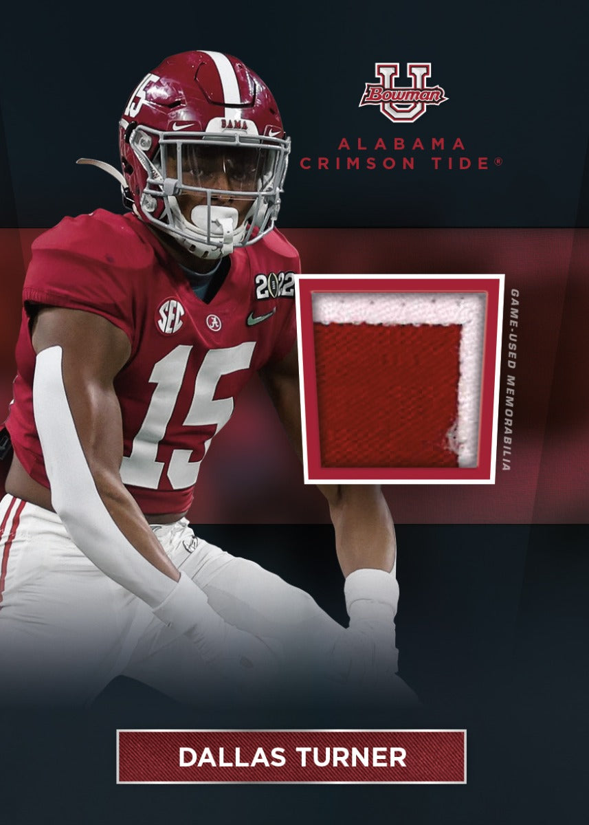 2023 Bowman U Alabama Football - Image 4