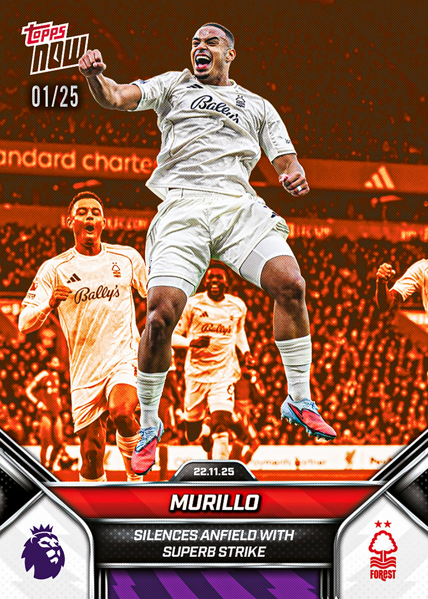 Murillo - 2025-26 Premier League Topps NOW - Card 60 - PR: 375 - Image 5