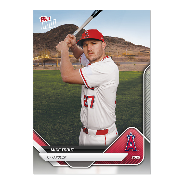2025 Angels MLB Topps NOW Road To Opening Day 11-Card Team Set - PR: 491 - Image 4