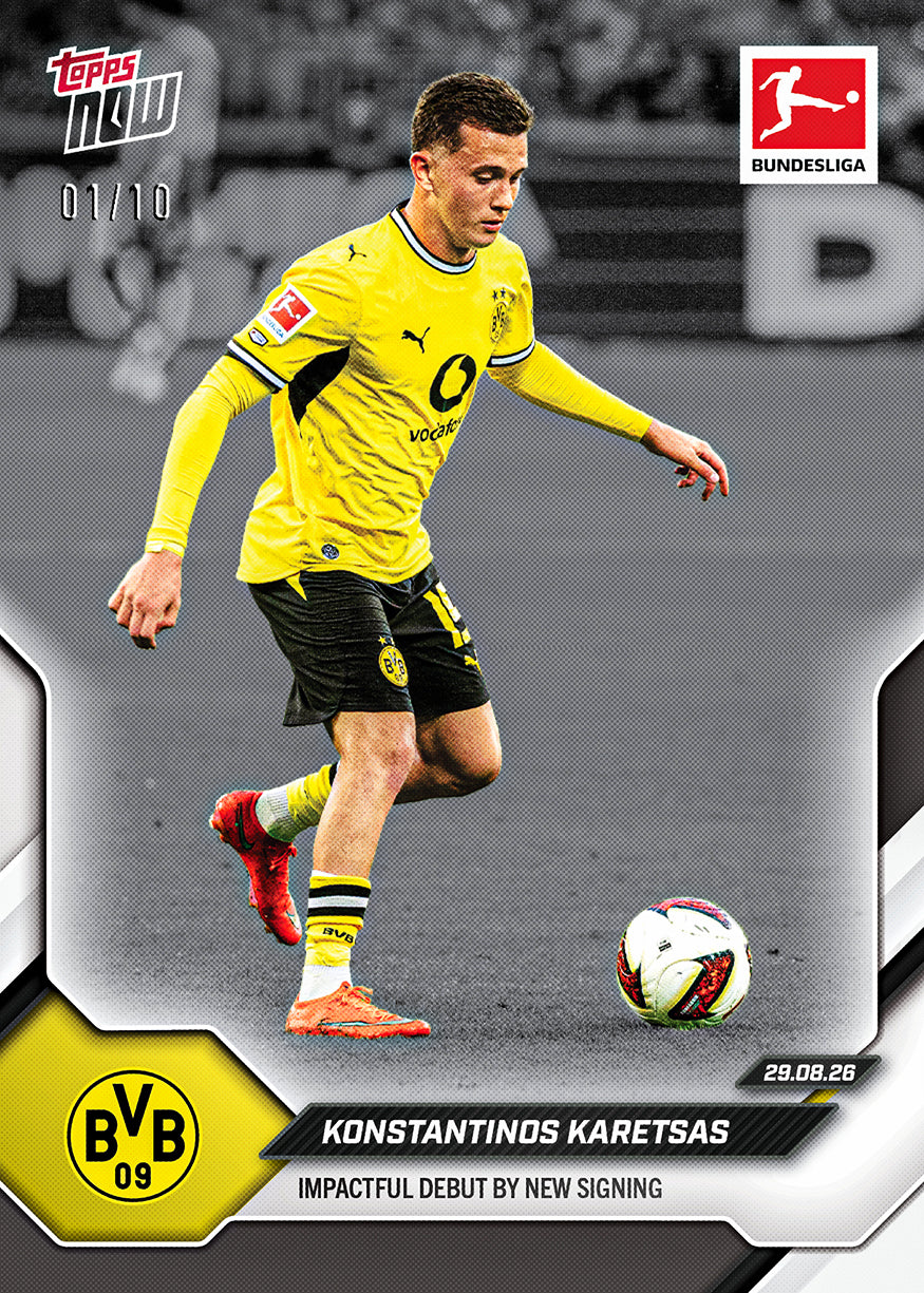 Konstantinos Karetsas - 2026-27 Bundesliga Topps NOW - Card 9 - Image 4