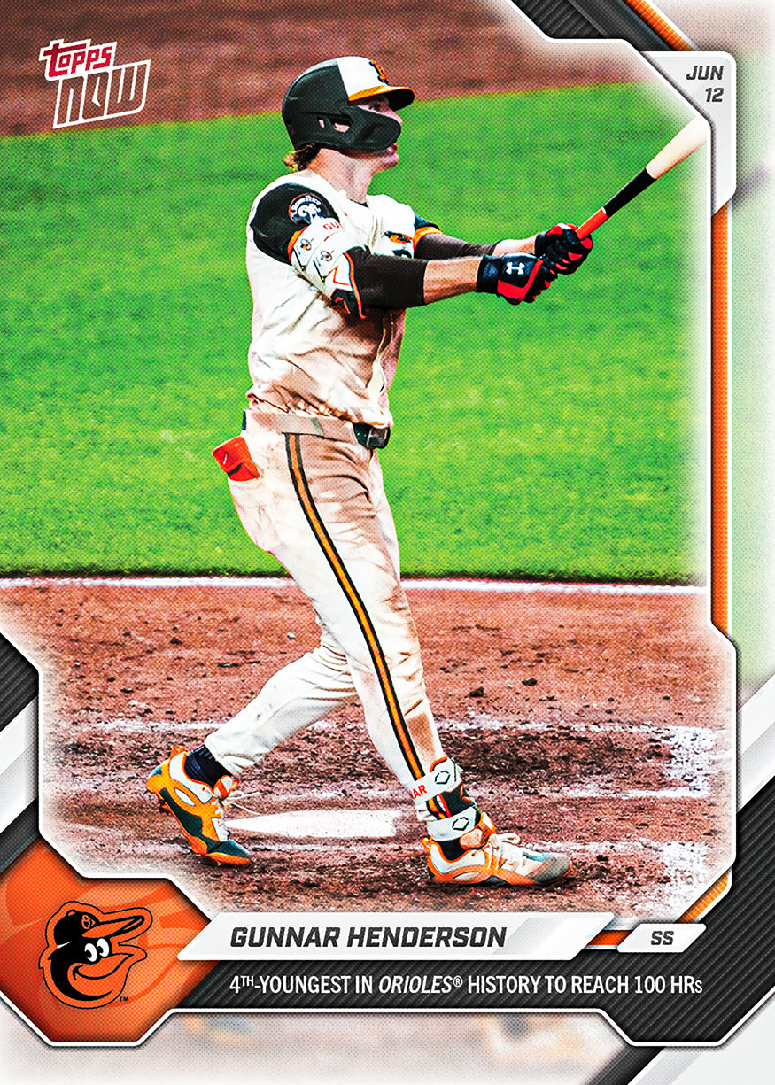 Gunnar Henderson - 2026 MLB Topps NOW - Card 324 - PR: 1747