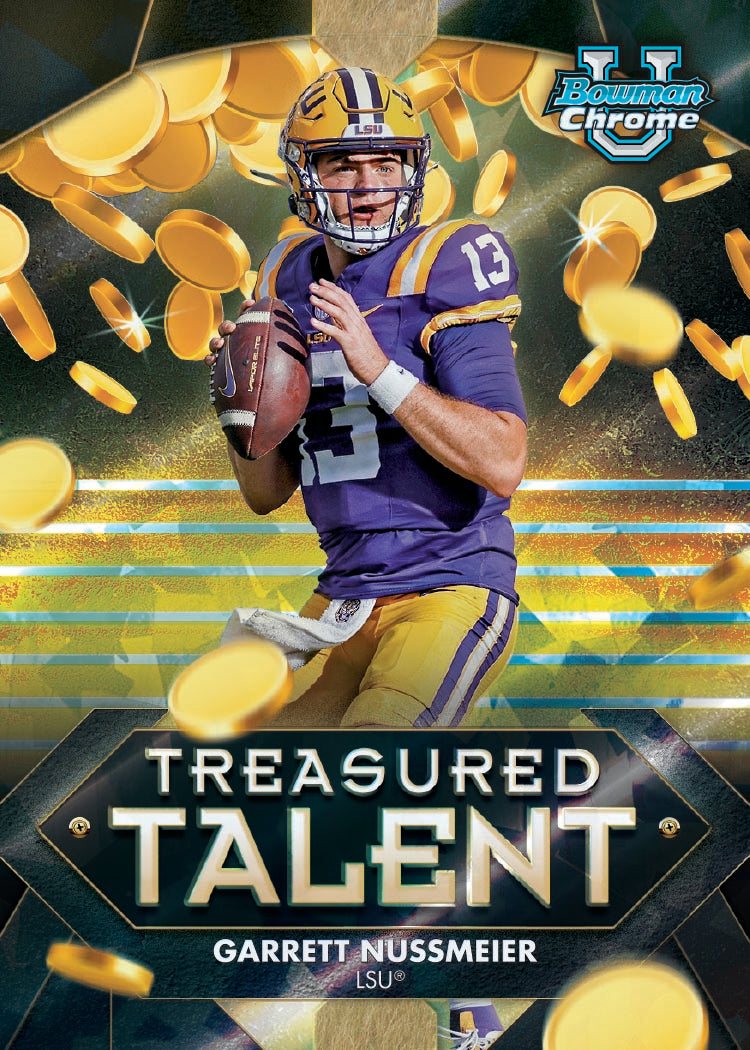 2024 Bowman University Chrome Football Sapphire Edition - Hobby Box - Image 9