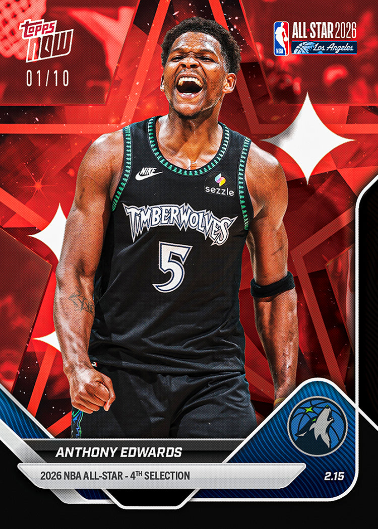 Alternative view of 2026 All-Star Game Set - NBA Topps NOW - 26 Card Set - PR: 4967
