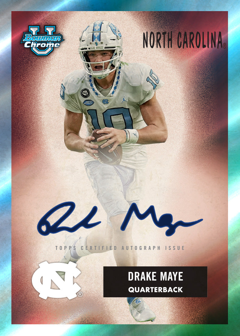 2023 Bowman University Chrome Football - Hobby Box - Image 10