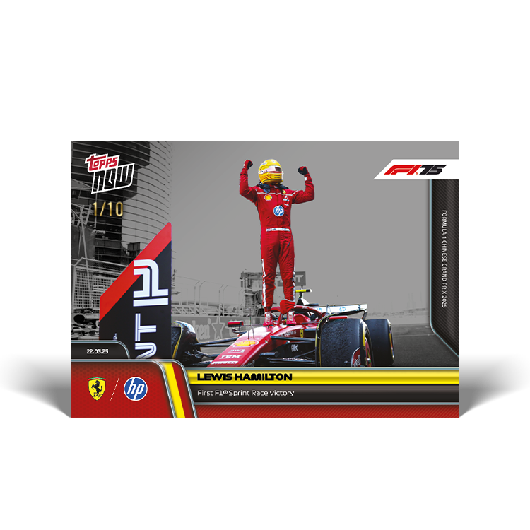 Lewis Hamilton - 2025 Formula 1 Topps NOW Card 20 - PR: 2509 - Image 6
