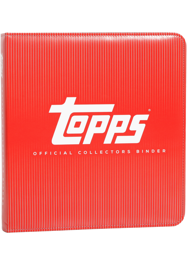 Topps Red Official Collectors Binder - Image 3