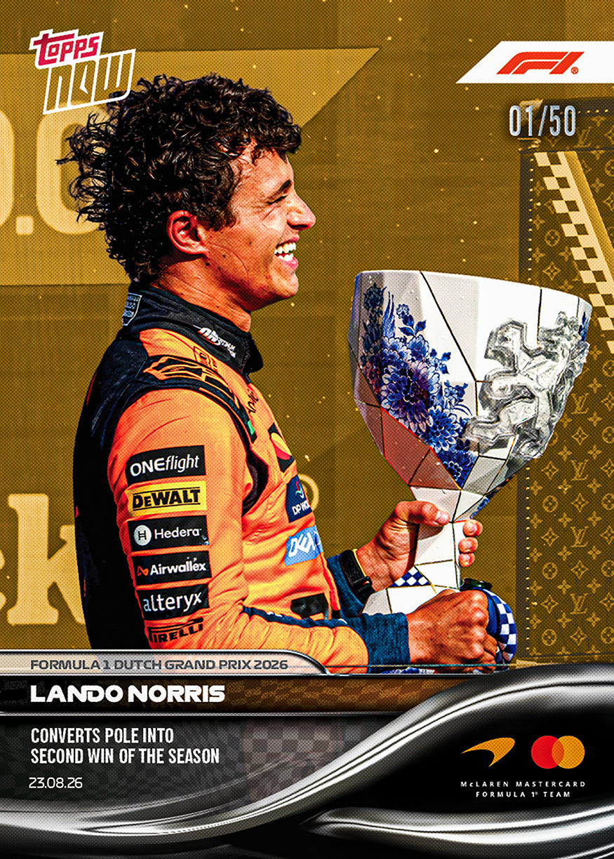 Lando Norris - 2026 Formula 1 Topps NOW - Card 53 - PR: 4956 - Image 6