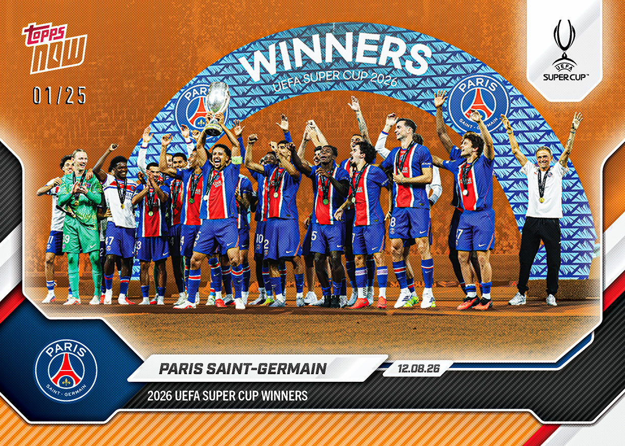 Paris Saint-Germain - 2026-27 UCL Topps NOW Card 1 - PR: 1326 - Image 5