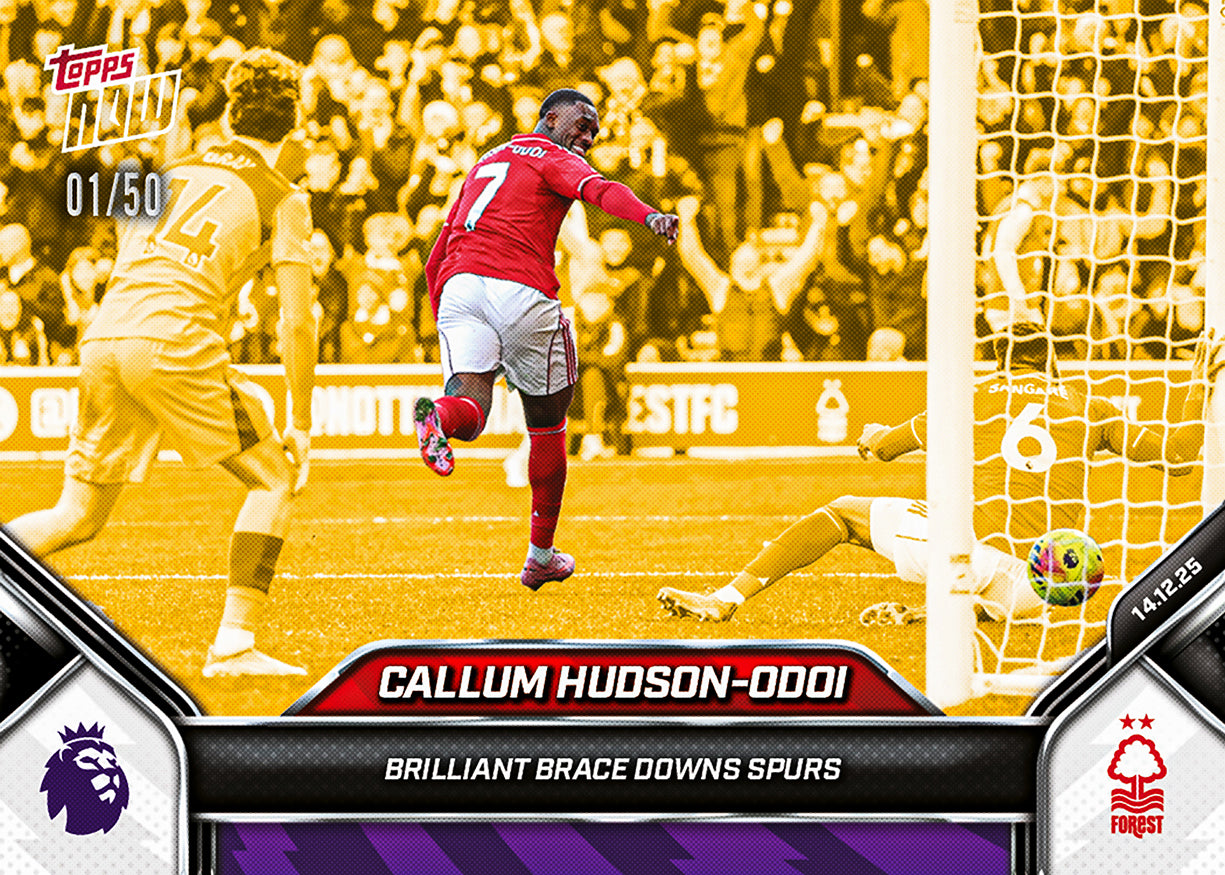 Callum Hudson-Odoi - 2025-26 Premier League Topps NOW - Card 81 - PR: 150 - Image 6