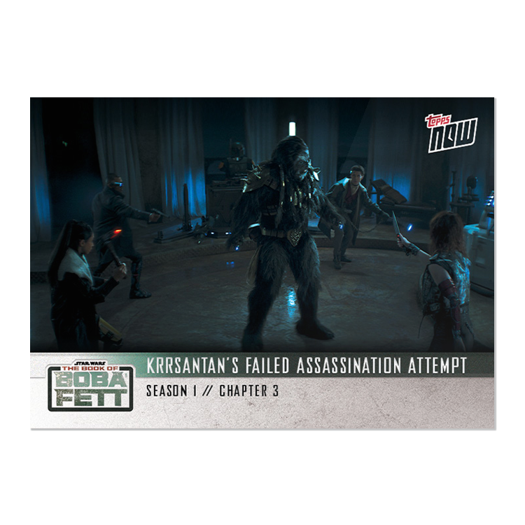 2022 Star Wars TOPPS NOW - 5-Card Pack - Book of Boba Fett Chapter 3 - PR: 1510 - Image 6