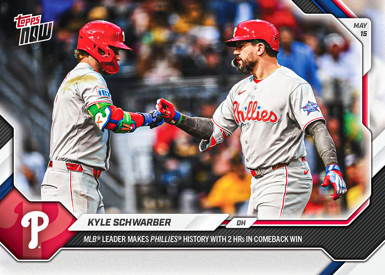 Kyle Schwarber - 2026 MLB Topps NOW - Card 204 - PR: 1064