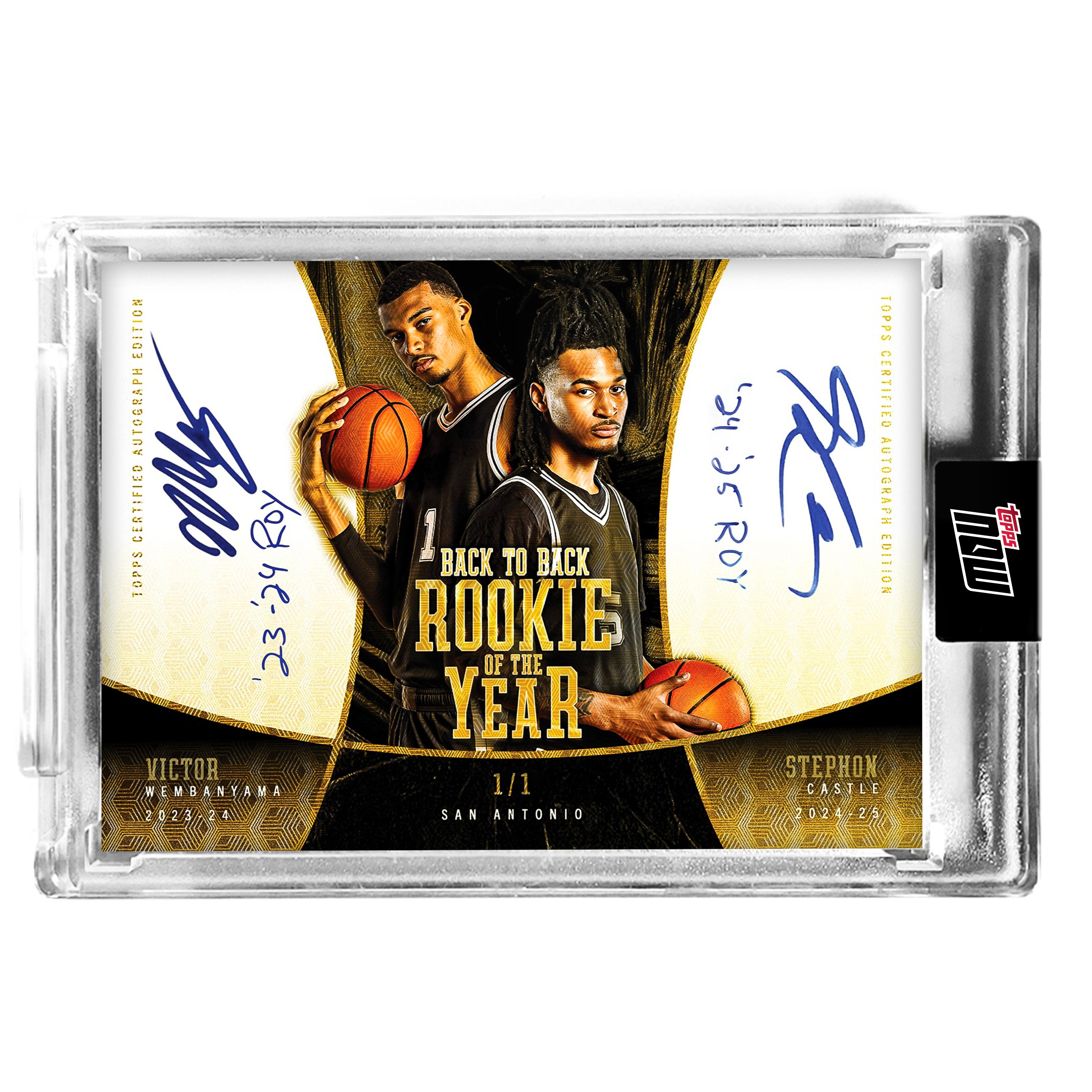 Stephon Castle - 2025 Topps NOW Basketball - Card 14 - LOOK FOR AUTO-RELICS AND DUAL AUTO - PR: 22,742 - Image 2