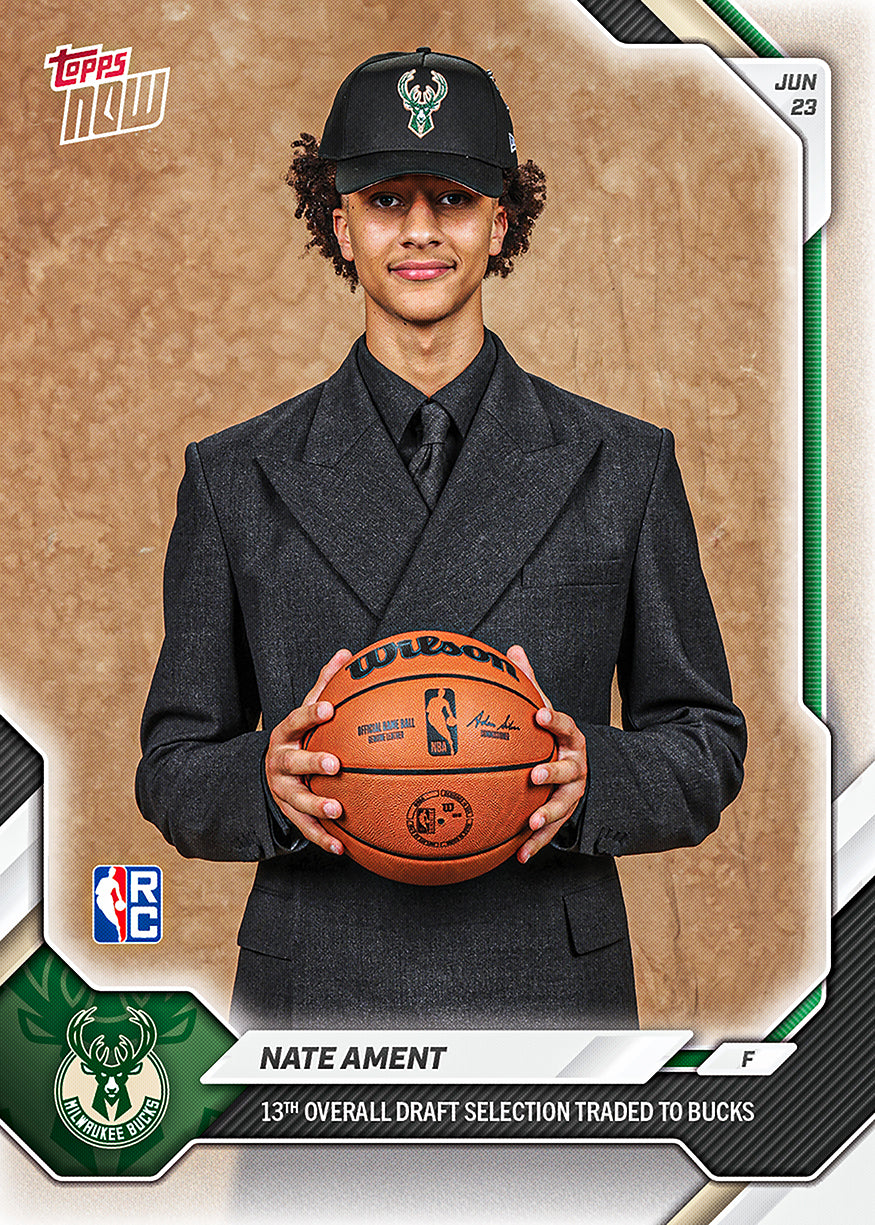 Nate Ament - 2026-27 NBA Topps NOW - Card NAM2 - PR: 1299