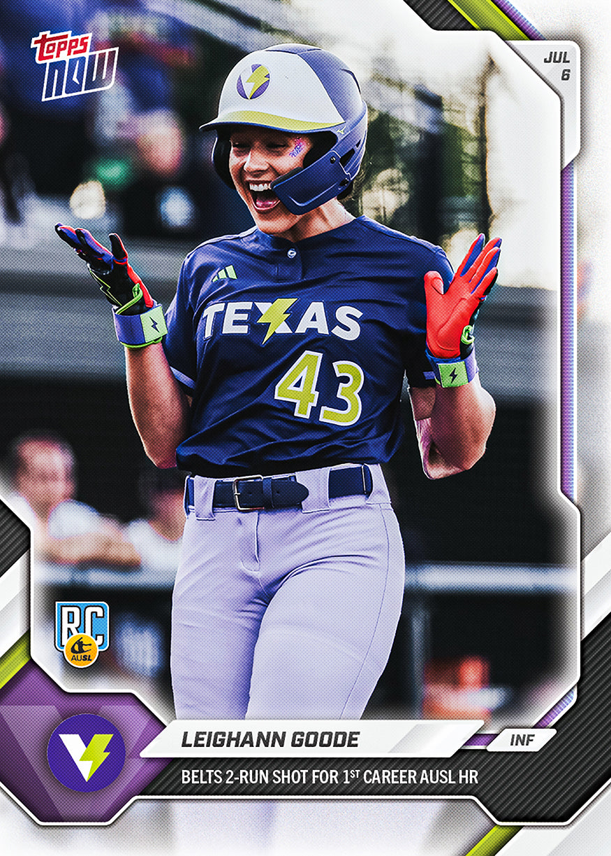 Leighann Goode - 2026 AUSL Topps NOW - Card 32 - PR: 1035