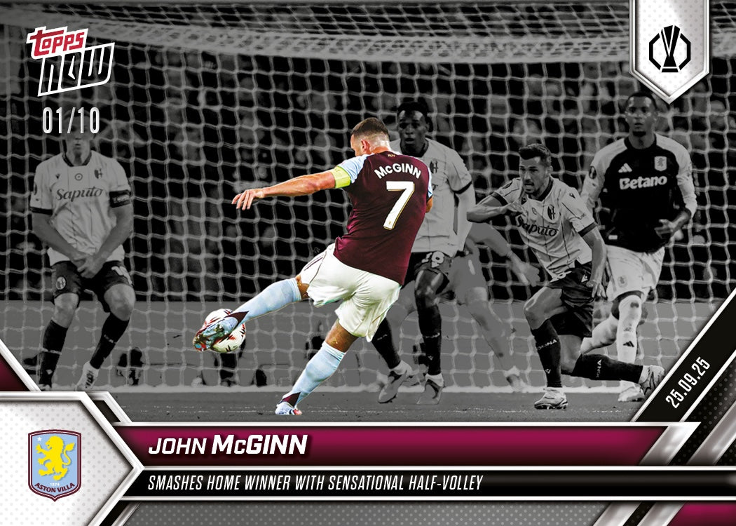 John McGinn - 2025-26 UEL Topps NOW Card 2 - PR: 171 - Image 4