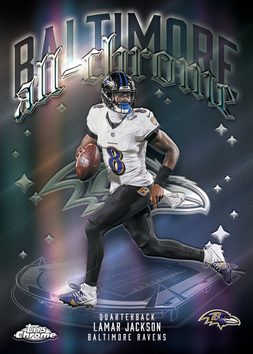 2025 Topps Chrome Football - Hanger Box - Image 7