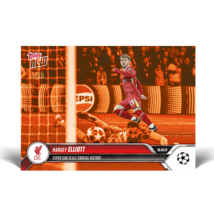 Harvey Elliott - 2024-25 UCL Topps NOW Card 119 - PR: 423 - Image 5