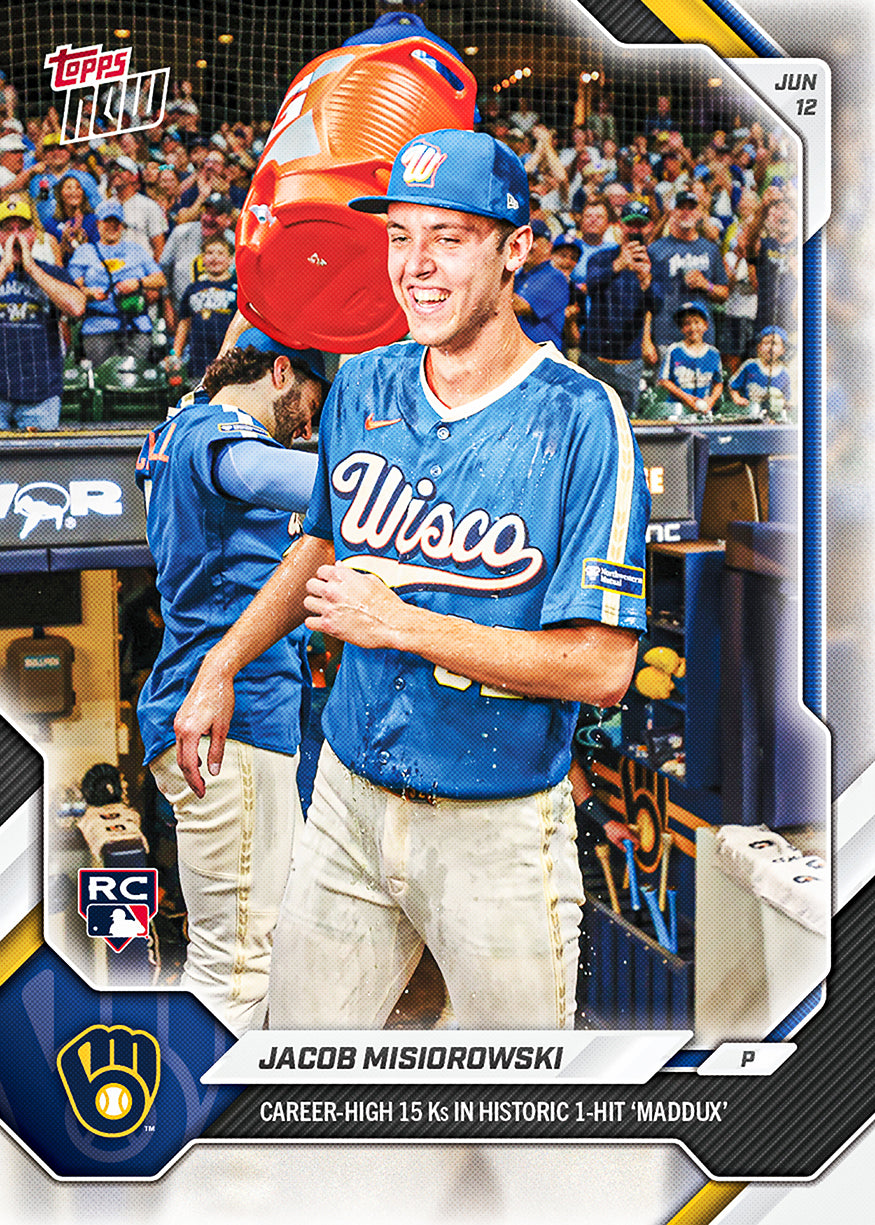 Jacob Misiorowski - 2026 MLB Topps NOW - Card 325 - PR: 22261 - Image 3