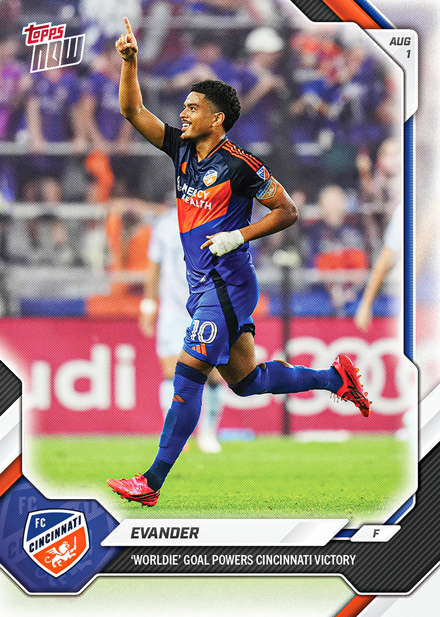 Evander - 2026 MLS Topps NOW - Card 62 - PR: 236