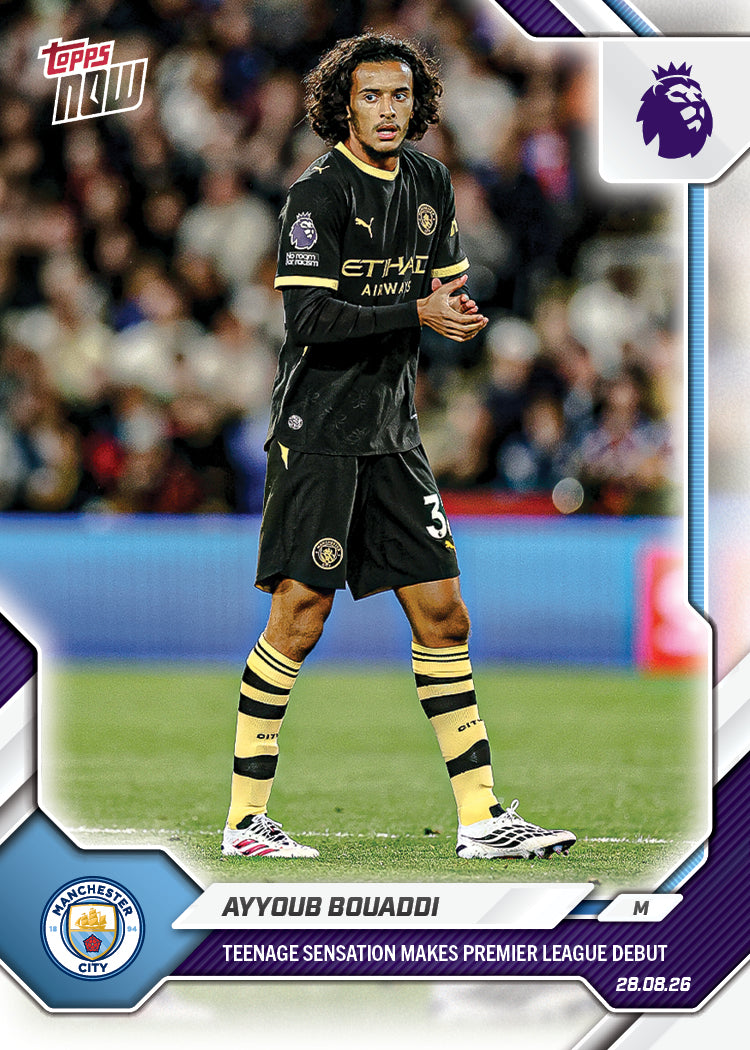 Ayyoub Bouaddi - 2026-27 Premier League Topps NOW - Card 11