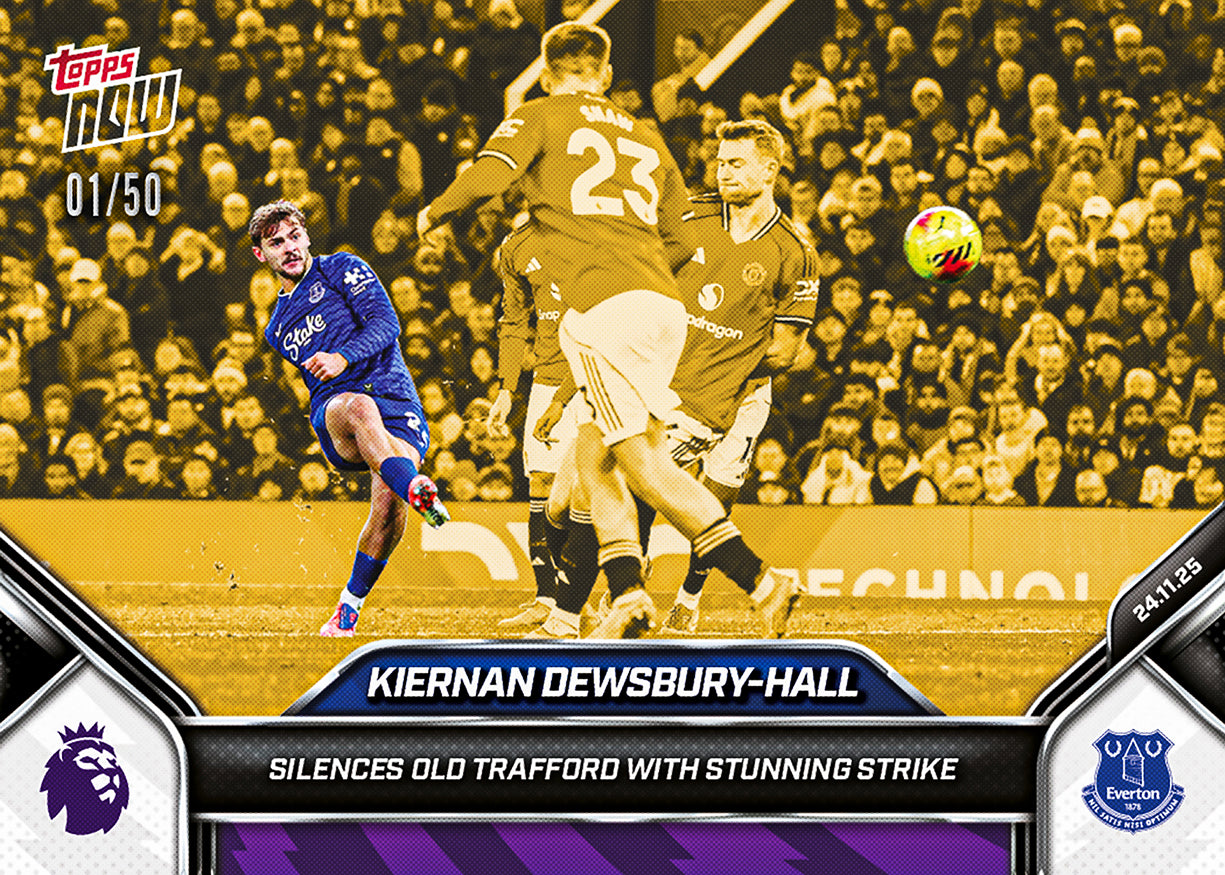 Kiernan Dewsbury-Hall - 2025-26 Premier League Topps NOW - Card 63 - PR: 264 - Image 6