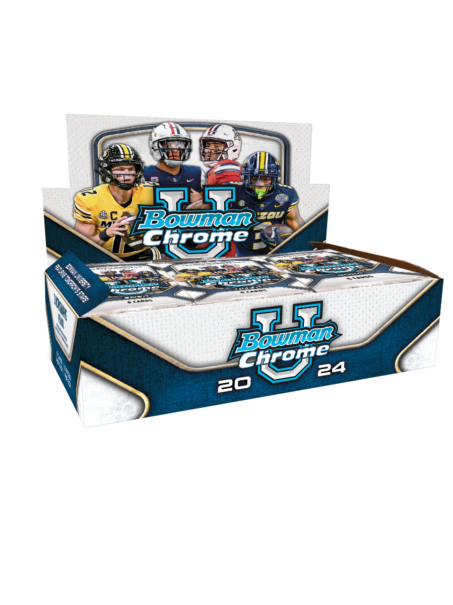 2024 Bowman University Chrome Football - Jumbo Box