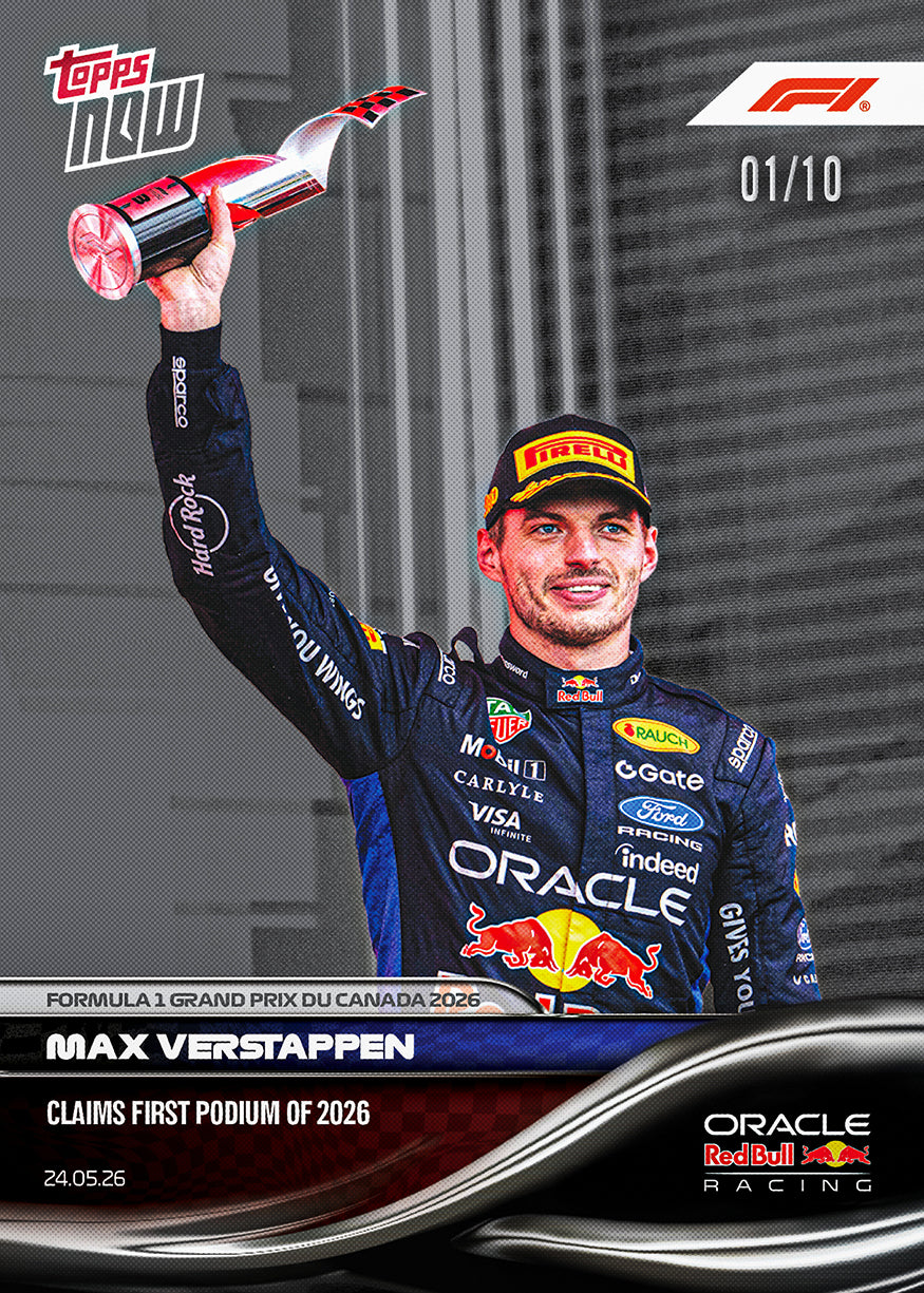 Max Verstappen - 2026 Formula 1 Topps NOW - Card 30 - PR: 3664 - Image 4