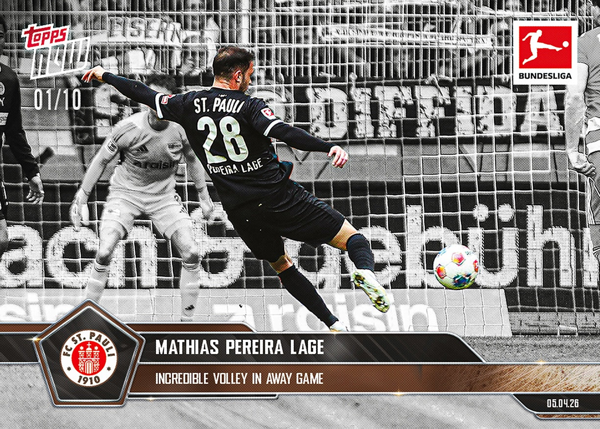 Mathias Pereira Lage - 2025-26 Bundesliga Topps NOW - Card 162 - PR: 294 - Image 4