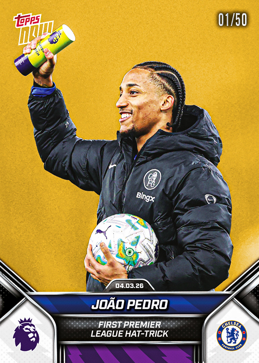 João Pedro - 2025-26 Premier League Topps NOW - Card 152 - PR: 949 - Image 6