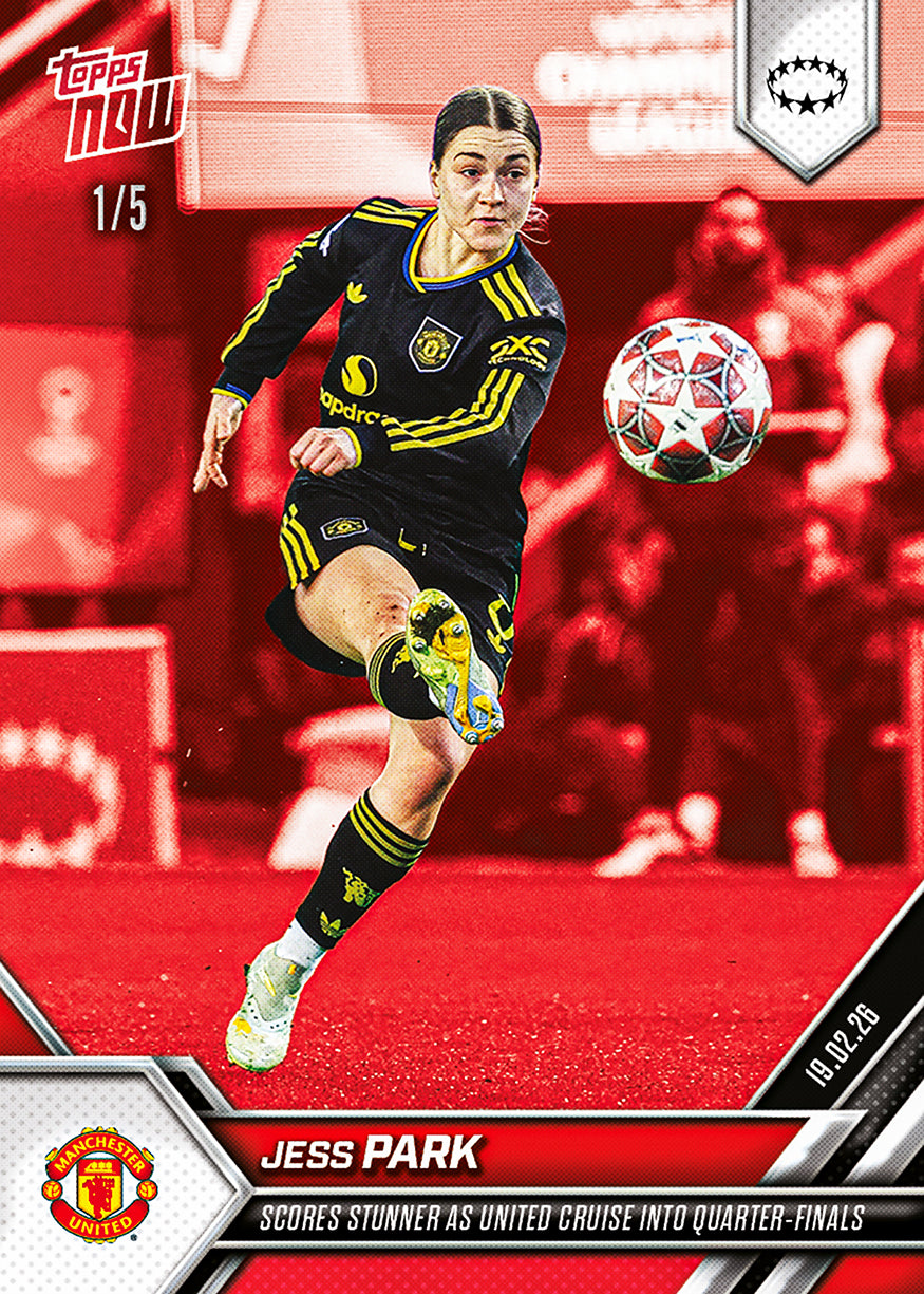 Jess Park - 2025-26 UWCL Topps NOW - Card 21 - PR: 279 - Image 3