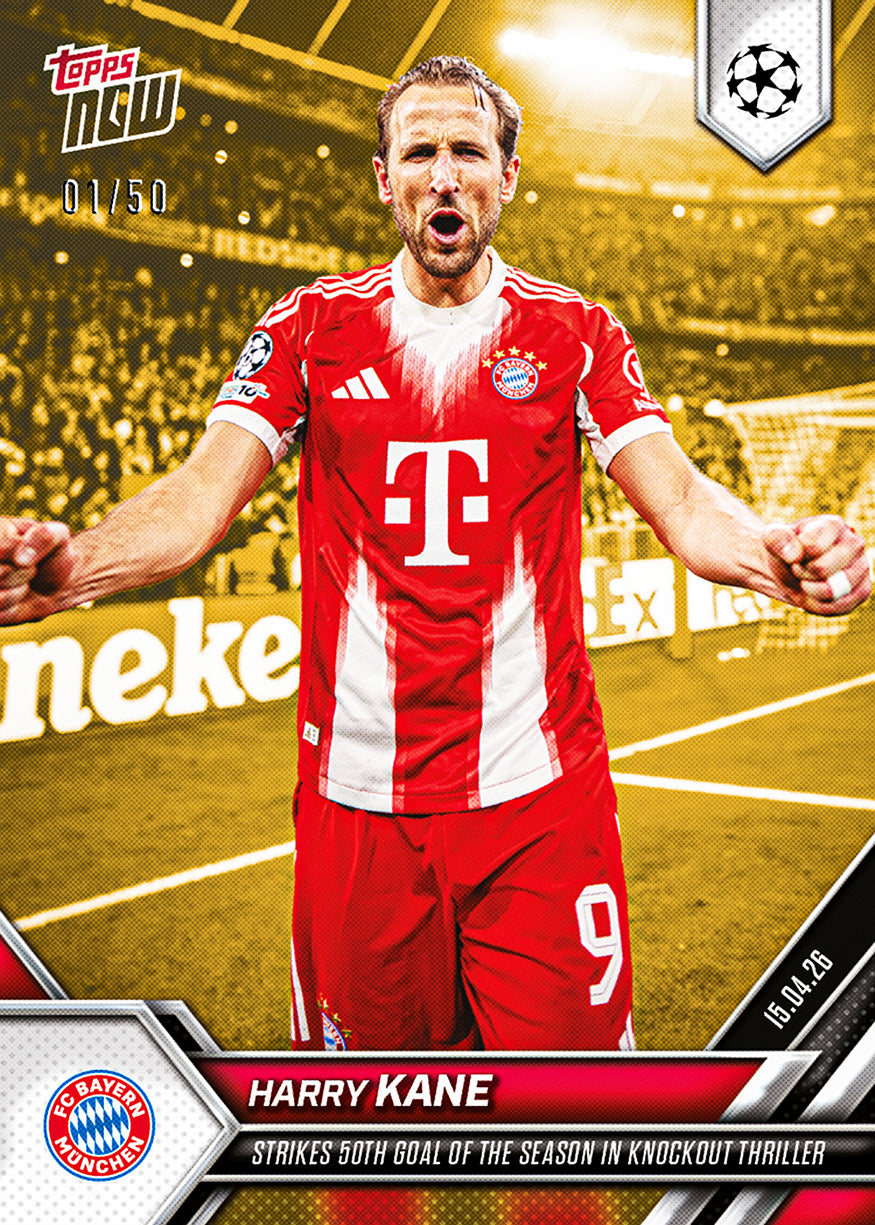 Harry Kane - 2025-26 UCL Topps NOW - Card 124 - PR: 1133 - Image 6