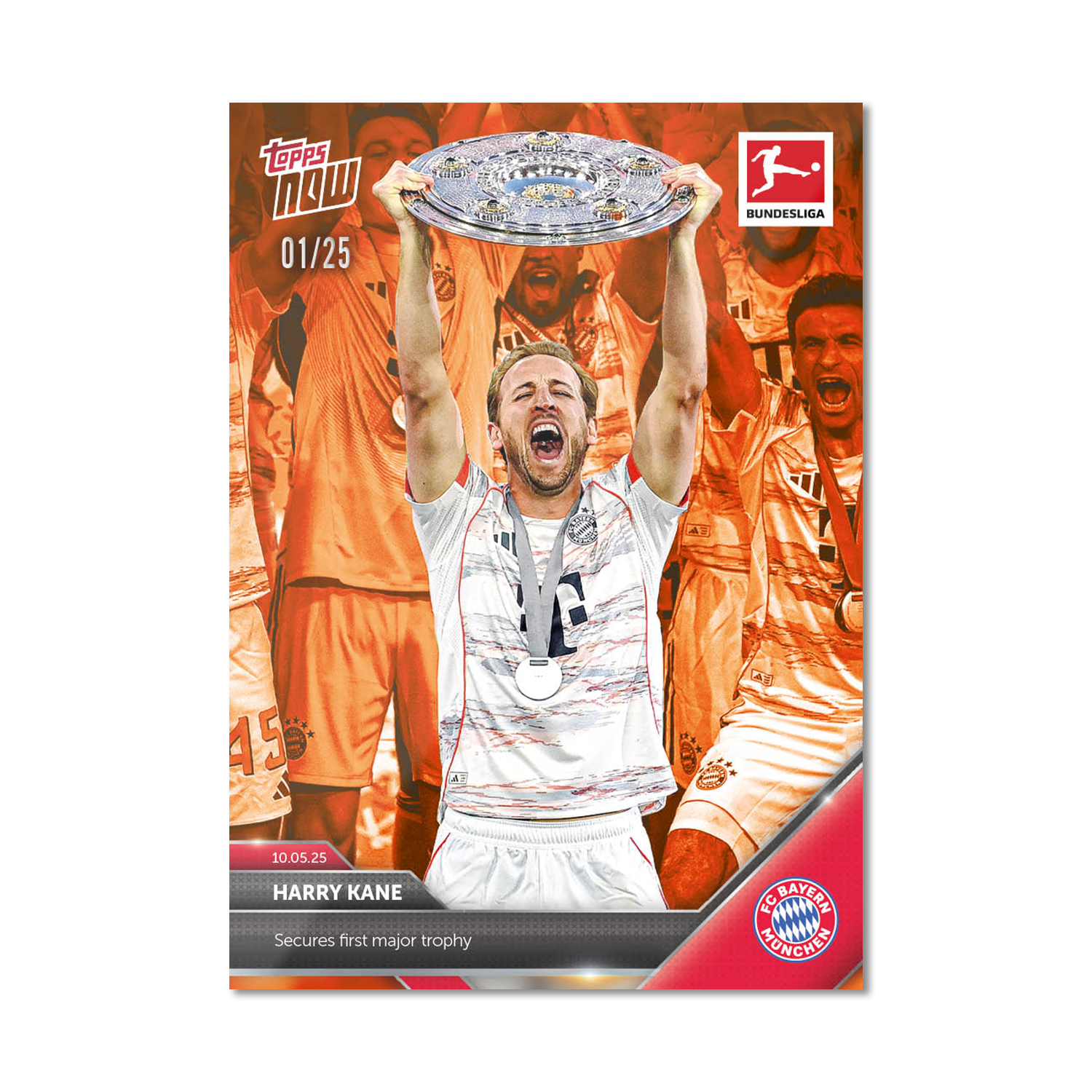 Harry Kane - 2024-25 Bundesliga Topps NOW - Card 189 - LOOK FOR AUTO OR RELIC - PR: 2578 - Image 7
