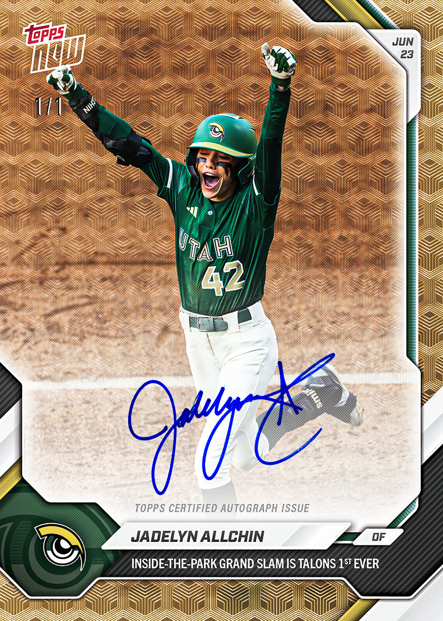 Jadelyn Allchin - 2026 AUSL Topps NOW - Card 16 - PR: 860 - Image 2
