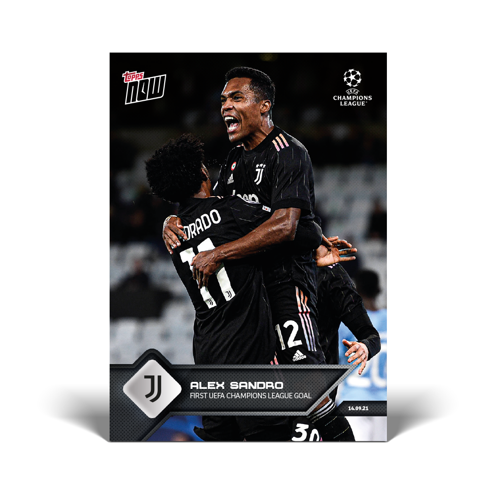 First UEFA Champions League Goal - UCL TOPPS NOW Card #19 - PR: 206